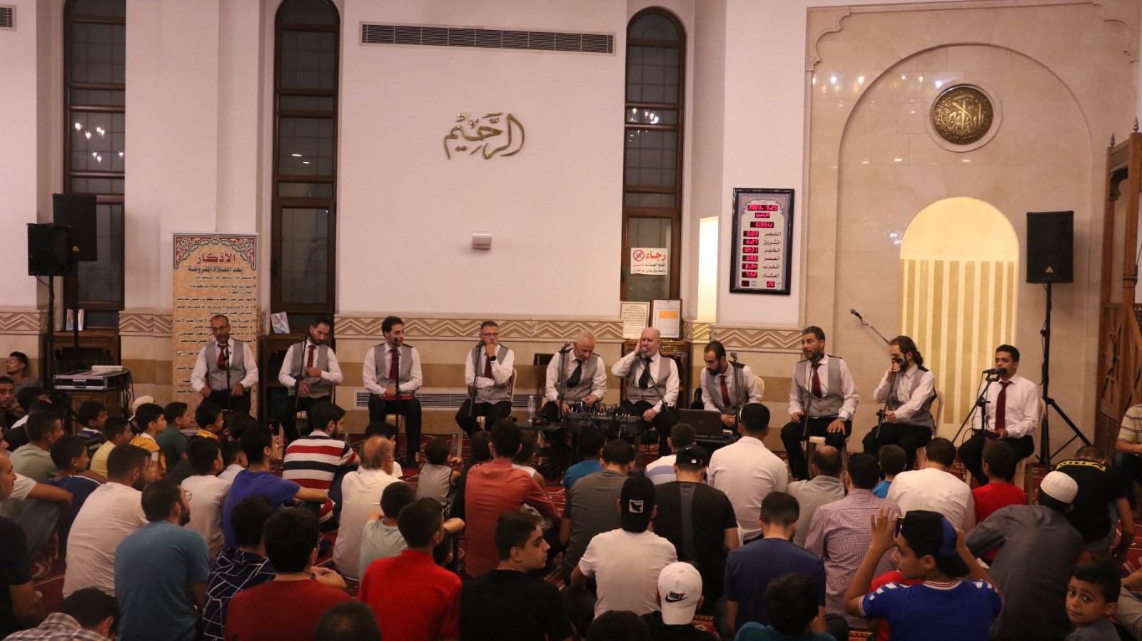 القطاع الدينيّ في جمعية العزم والسعادة أحيا ذكرى المولد النبويّ في مسجد العزم باب الرمل.