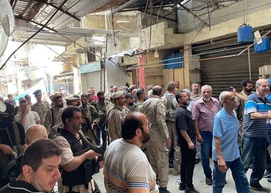 صوت كل لبنان: القوة الفلسطينية المشتركة تبدأ انتشارها في التعمير داخل عين الحلوة