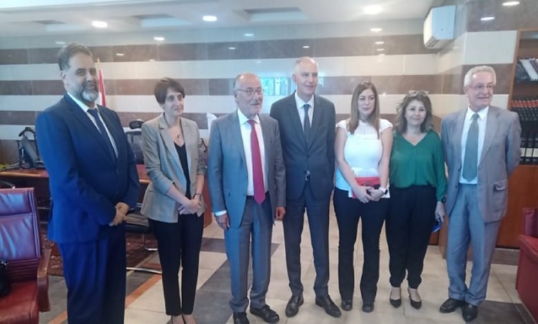 مغرو بعد لقائه الحلبي : مهمة لودريان لم تتوقف أبدا ومن المنتظر عودته الشهر المقبل