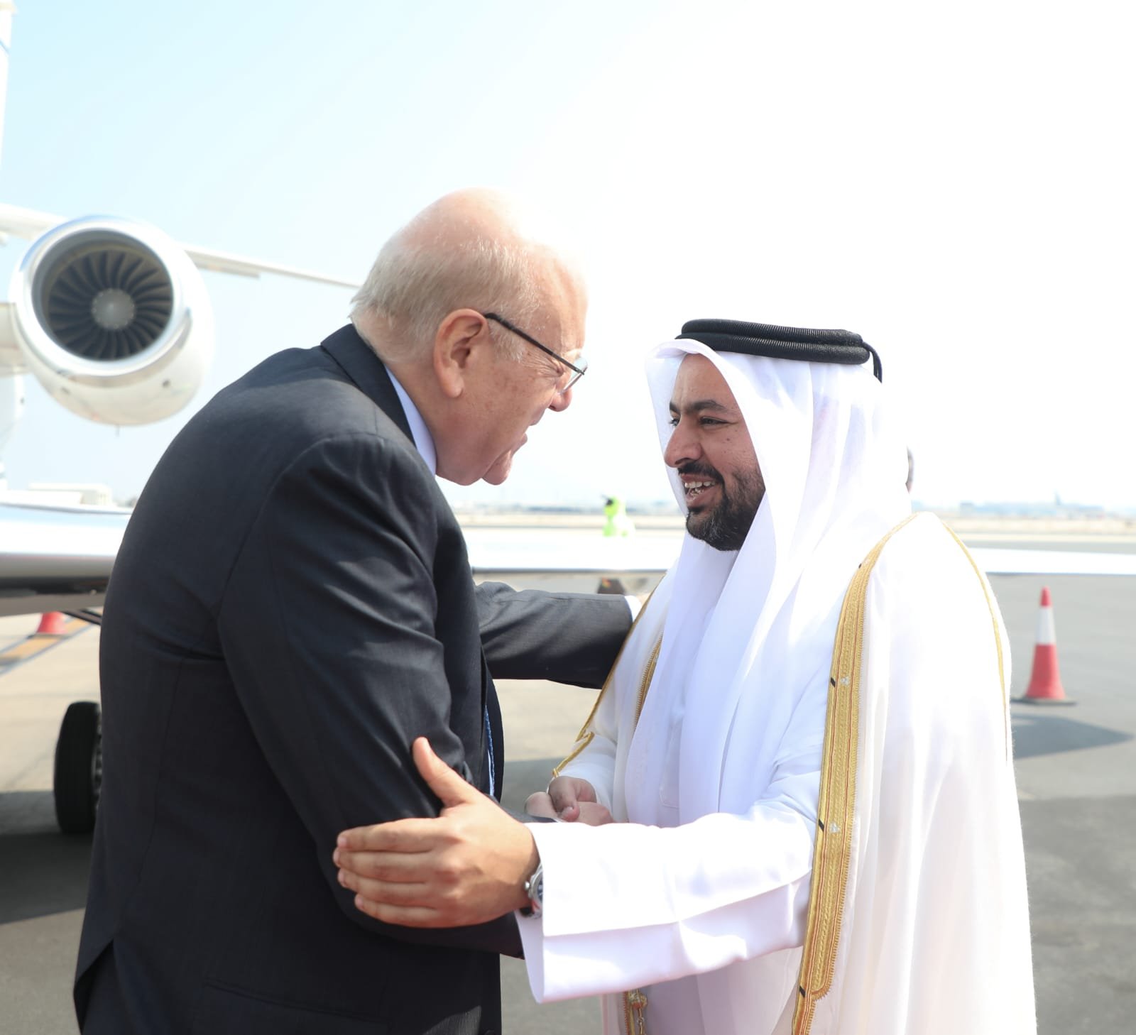 ميقاتي يبدأ جولة مشاورات عربية دولية من قطر