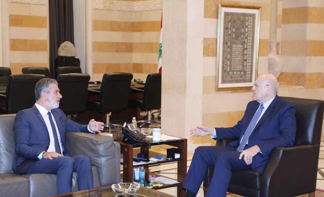 ميقاتي التقى نصار ورئيس الرابطة المارونية
