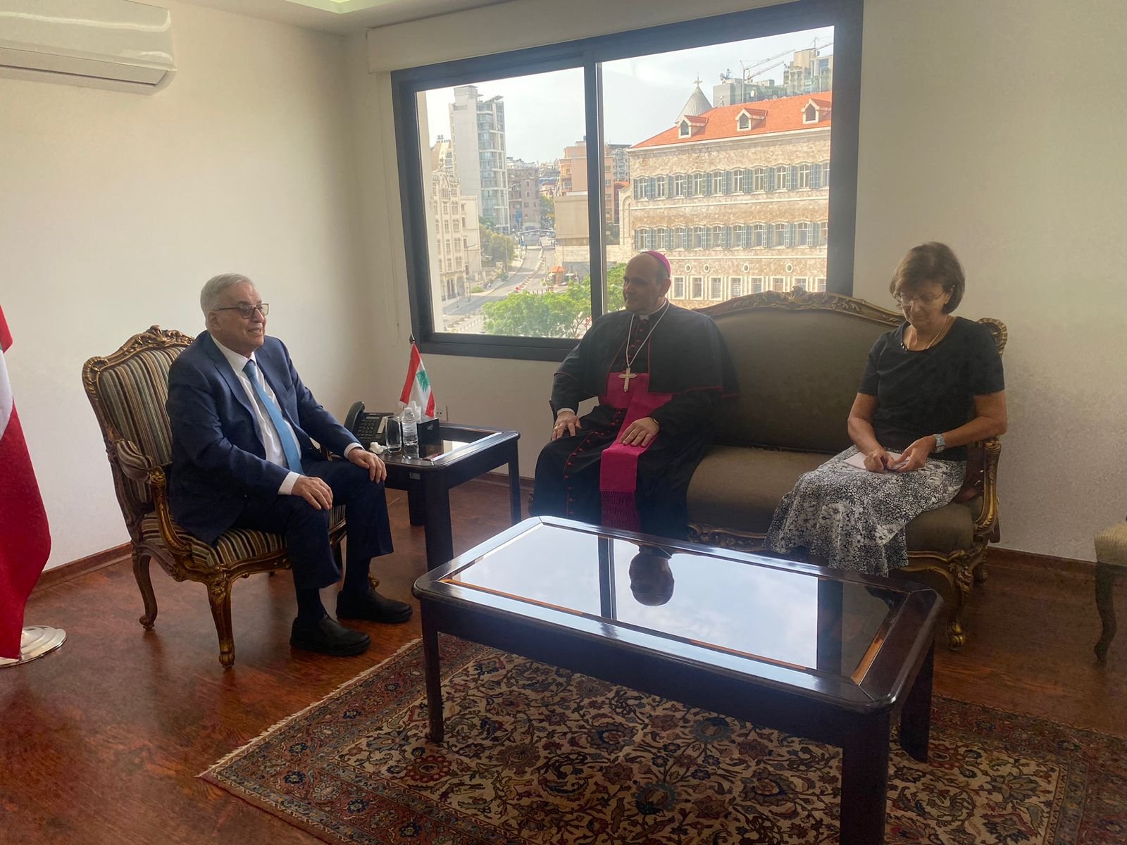 بو حبيب لوزيرة الخارجية الاسترالية : لوقف الحرب الاسرائيلية على غزة