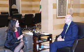 ميقاتي يلتقي شيا