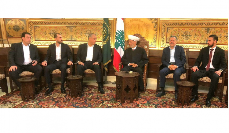 دريان التقى الاعتدال الوطني