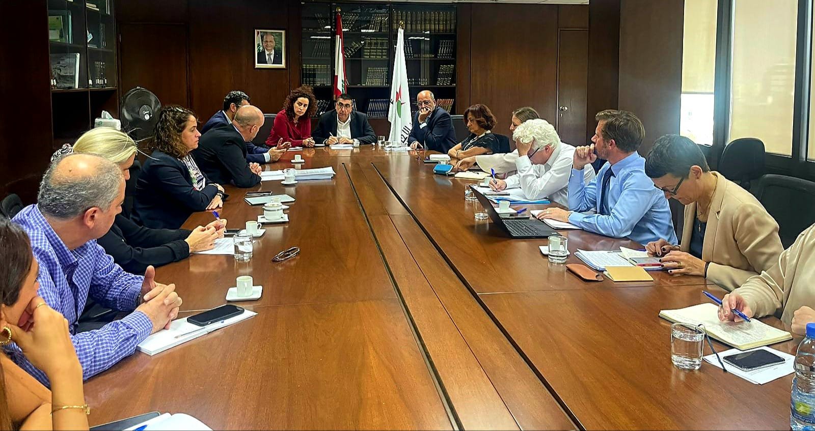 حجار يرأس اجتماعا موسّعا لممثّلي منظمات الأمم المتحدة العاملة في لبنان