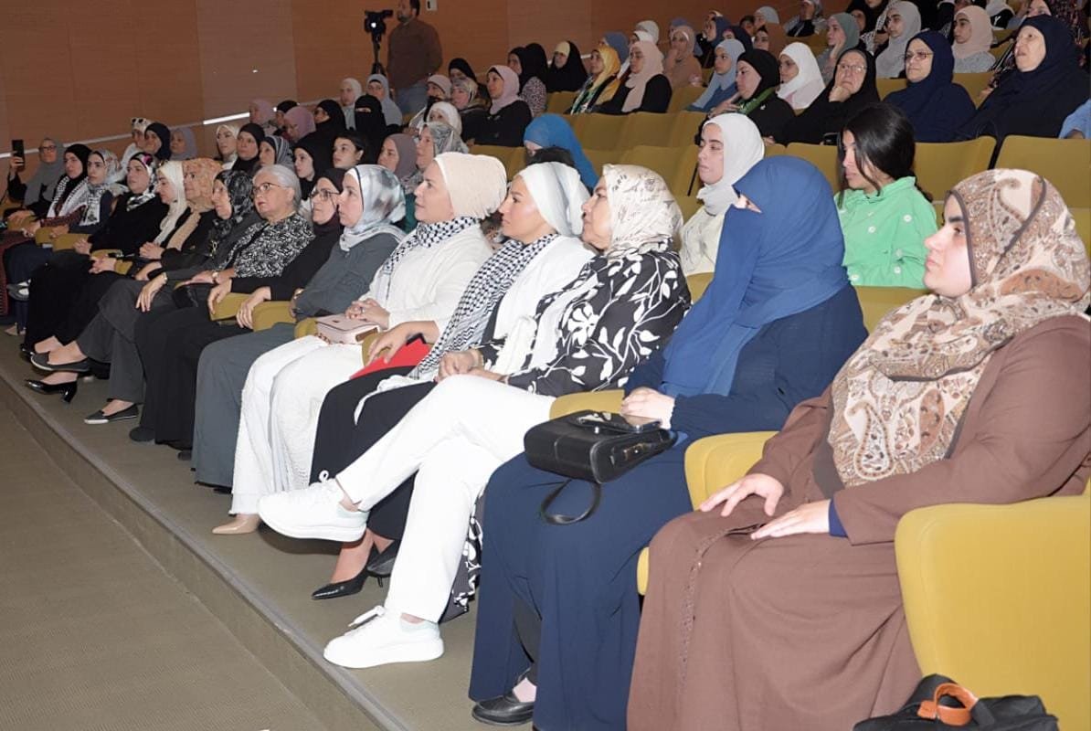 لجنة رعاية الأسرة التابعة لدار فتوى طرابلس تقيم لقاء تضامنيا مع غزة